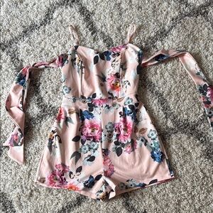 Pink and Blue Floral One Piece, Venus